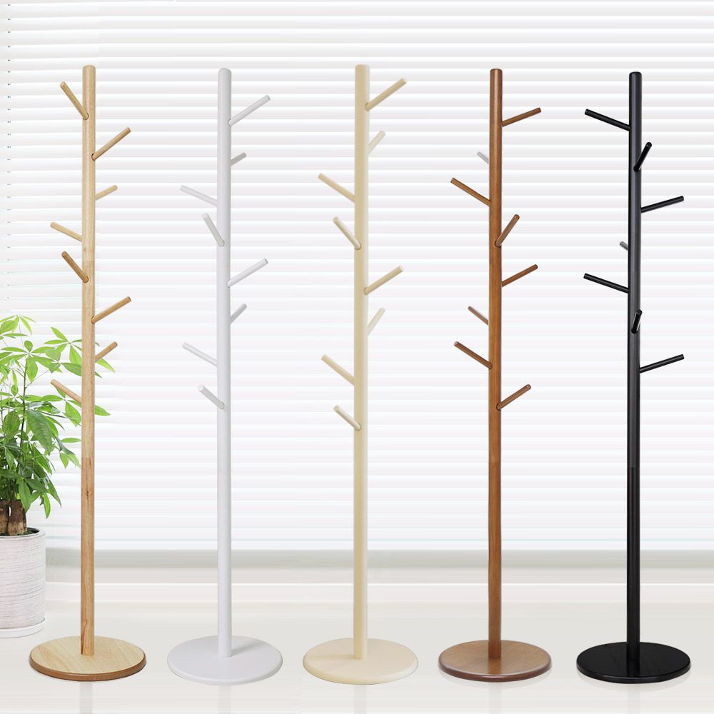 트리스토어 원목 원형 스탠드 옷걸이 4colors - 최저가 25,641원
