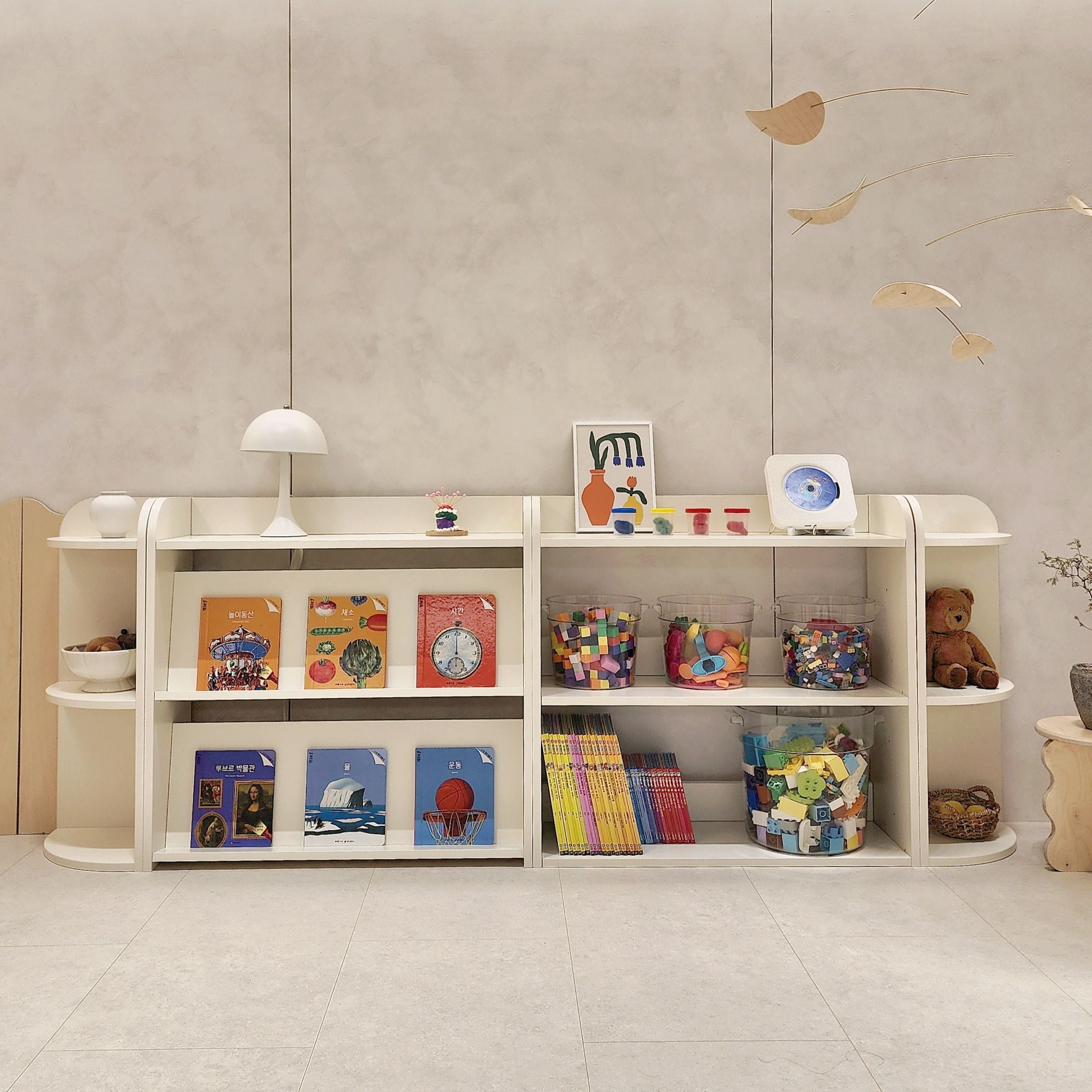 재니쓰홈 올인원 3단 책장 엔딩장 - 최저가 89,820원