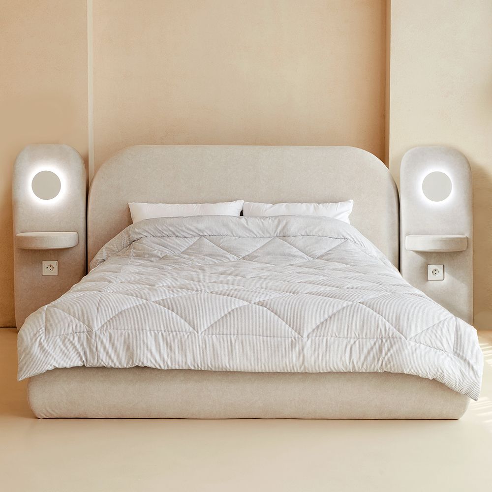 요즘공간 마리앙 E0등급 조야 아쿠아텍스 패브릭 침대 프레임 2colors SS/Q/K/LK - 최저가 199,000원