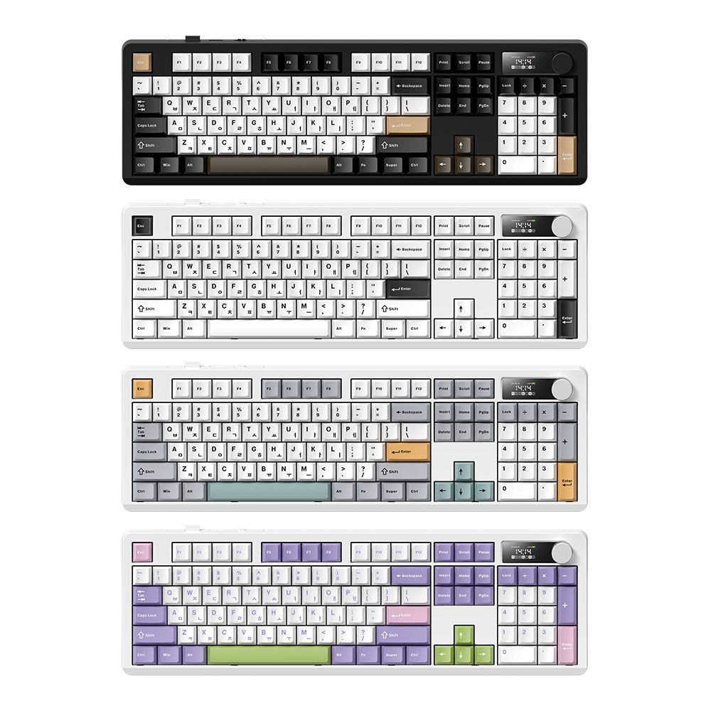 프리플로우 archon AK74 104키 유무선 블루투스 기계식 키보드 - 최저가 77,000원