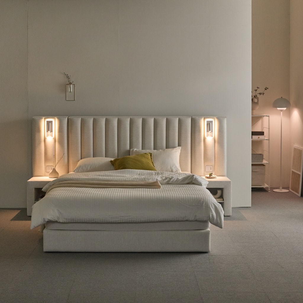 에덴느 에덴느 에스더 호텔 침대 헤드보드 프레임 (SS/Q/K/LK/EK) - 최저가 394,000원