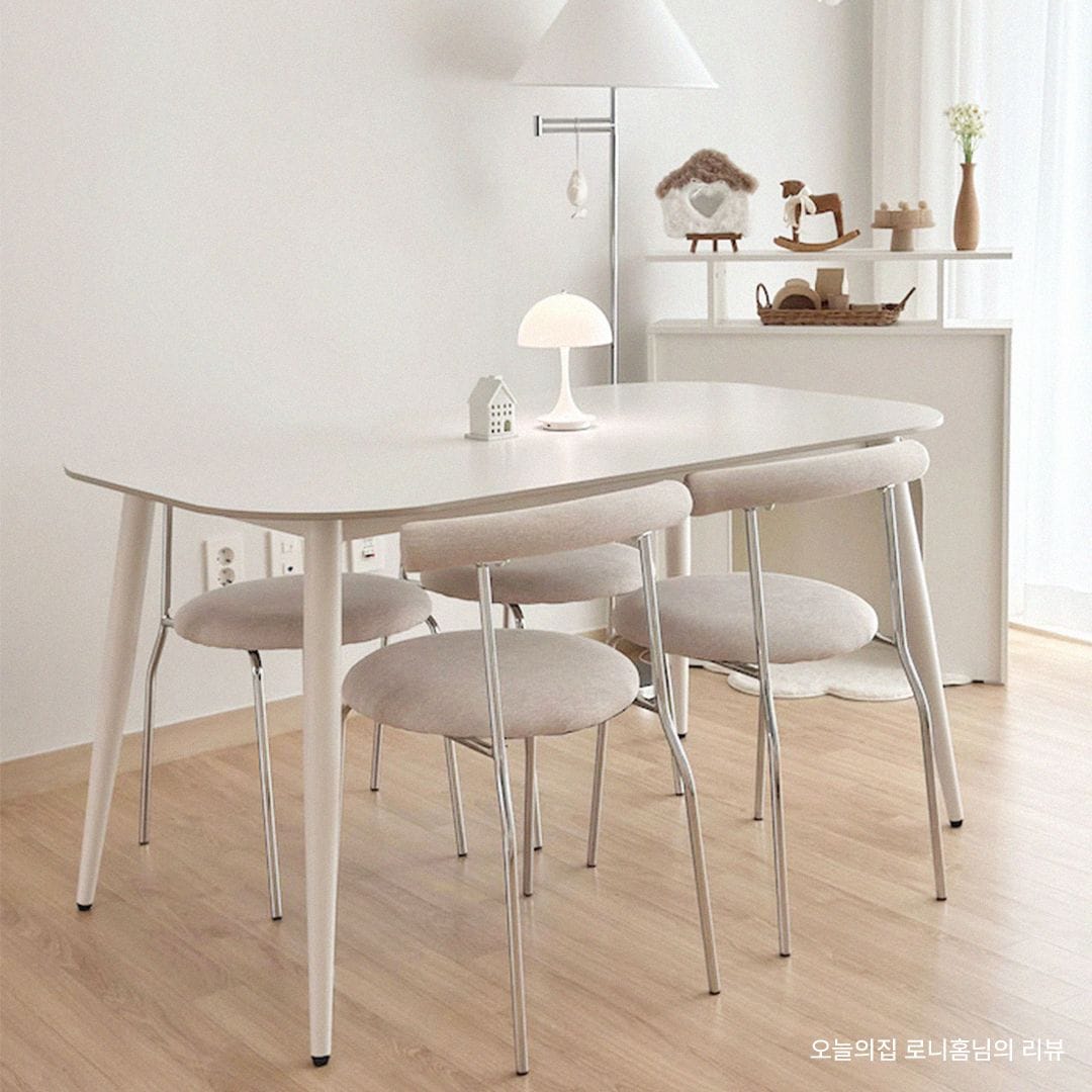 쉬어 Swieo 로넬몰리 포세린 세라믹 식탁 타원형 4인용테이블 1400 - 최저가 79,900원