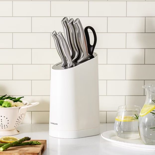 락앤락 독일산 하이카본스틸 셰프컬렉션 분리세척 칼블럭 (7종) - 최저가 58,900원