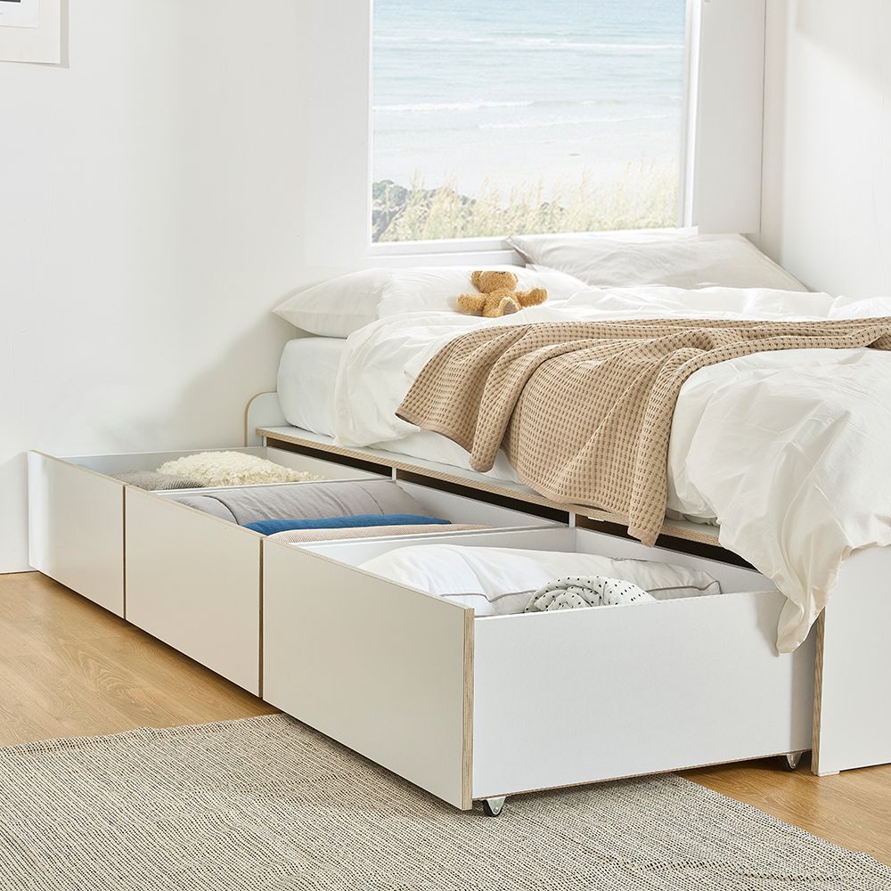 트루베퍼니처 트루베퍼니처 누보 무헤드 빅 수납 침대프레임 슈퍼싱글/퀸 - 최저가 105,000원