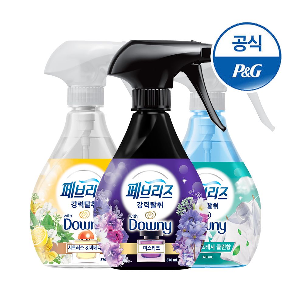 페브리즈 섬유탈취제 370ml 3개 - 최저가 12,600원