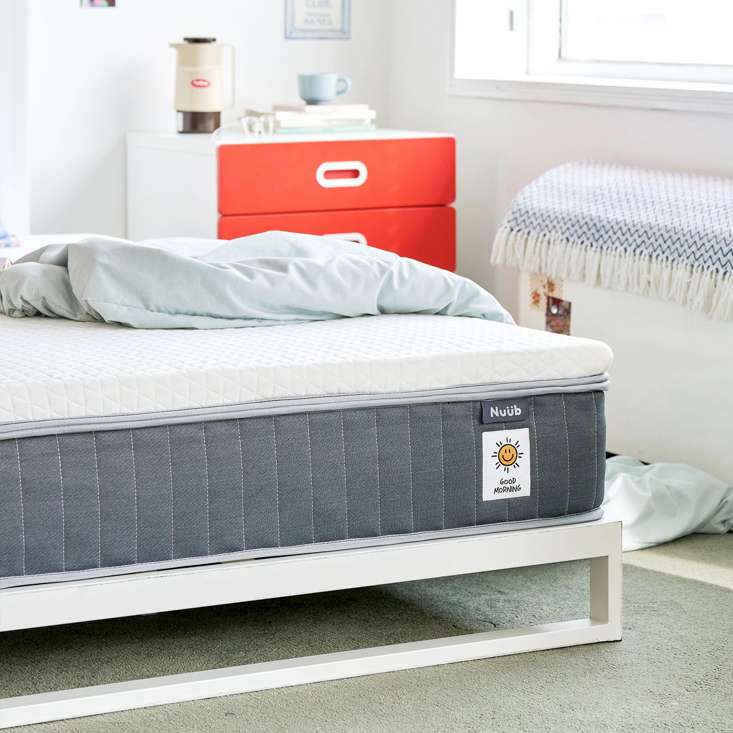 눕 굿모닝 25cm 분리형 토퍼 필로우탑 포켓스프링 매트리스 (SS/Q) - 최저가 141,000원