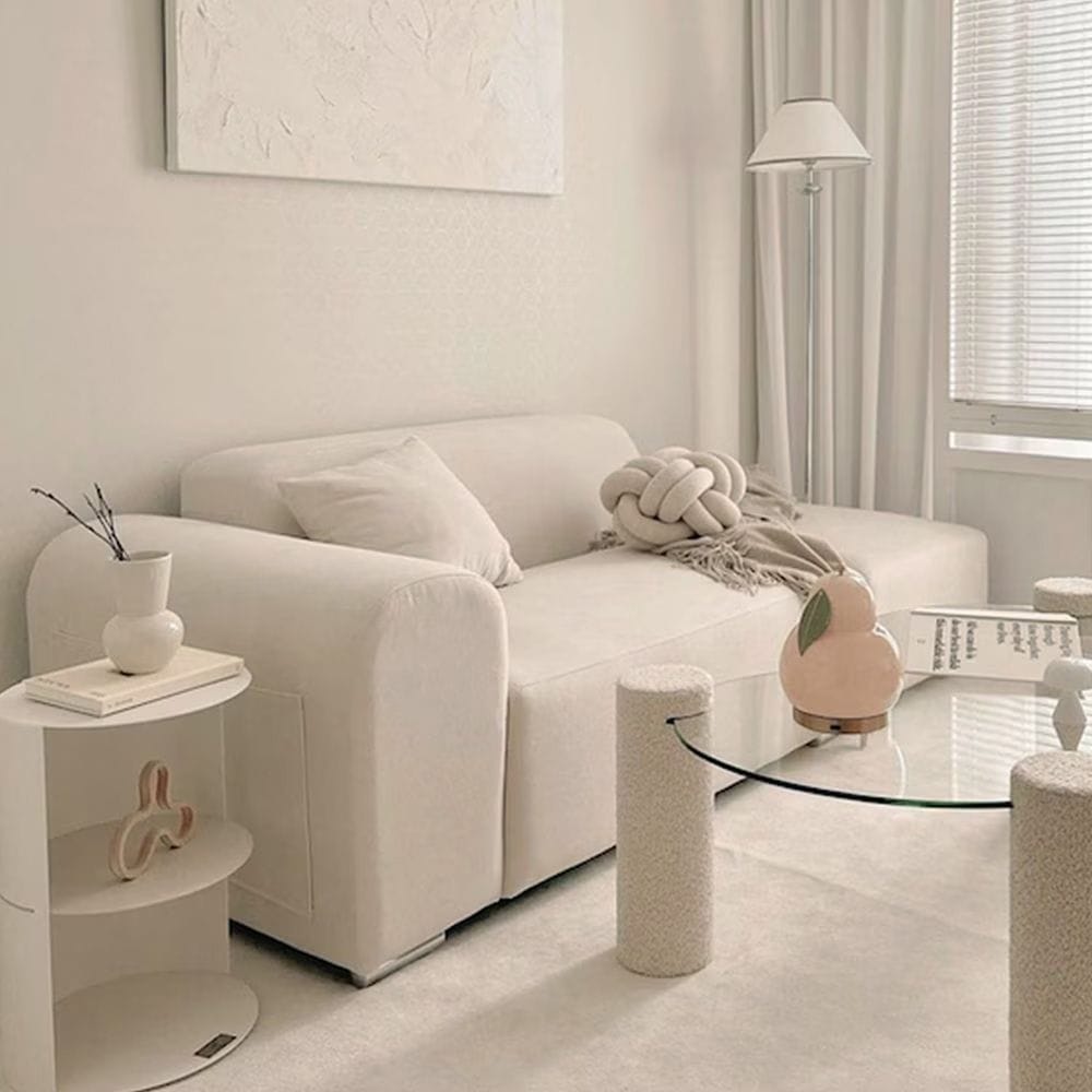 바오트가구 앤고 아쿠아텍스 2인용 패브릭 소파 - 최저가 99,000원