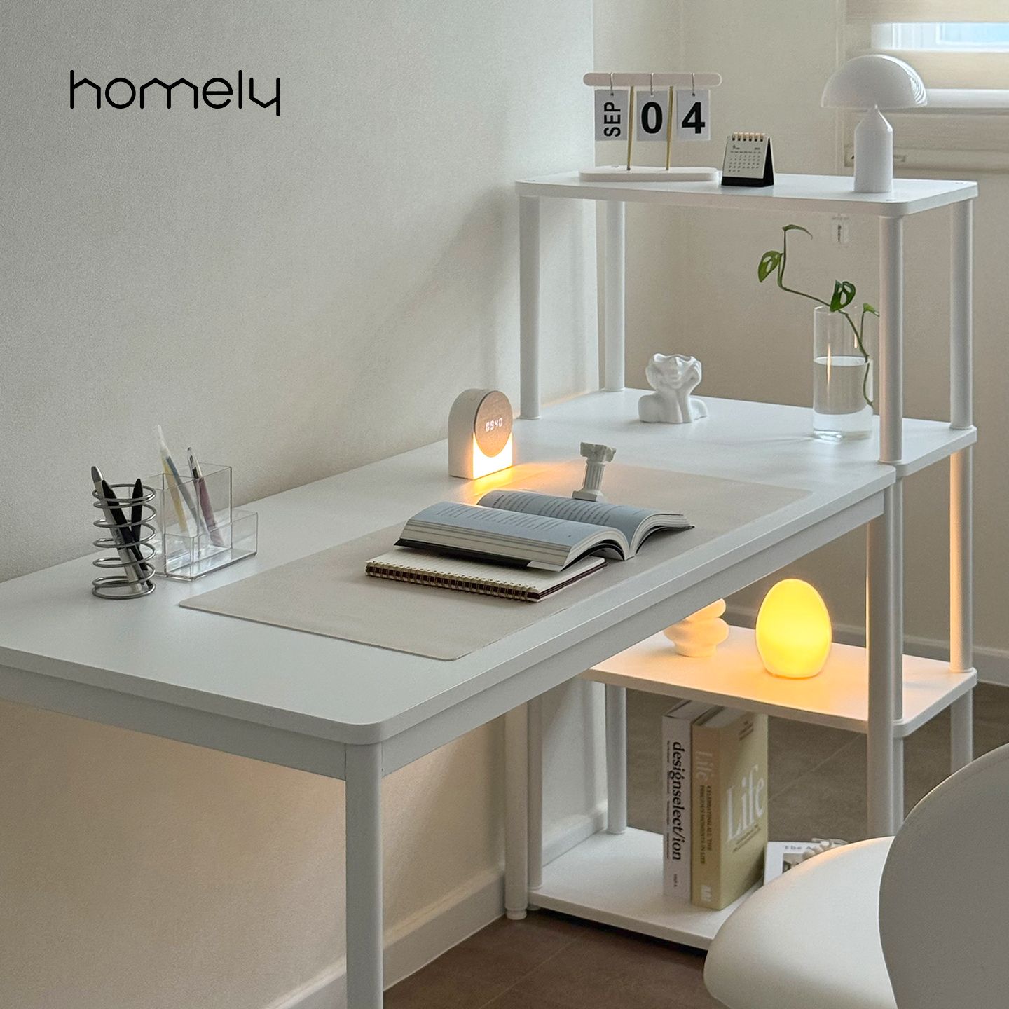 홈리 노트르 오피스 책상 600/800/1000/1200/1400 - 최저가 39,900원