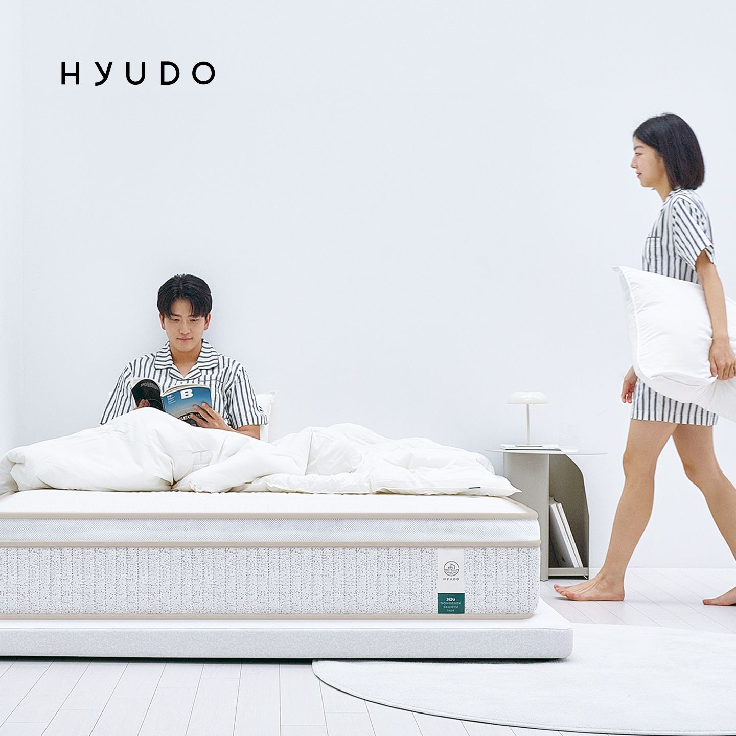 휴도 푹신한 제주 필로우탑 포켓스프링 침대 매트리스 (S/SS/Q/K) - 최저가 126,000원