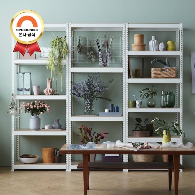 스피드랙 스피드랙 경량랙 무볼트 조립식 철제 앵글선반 - 최저가 16,065원