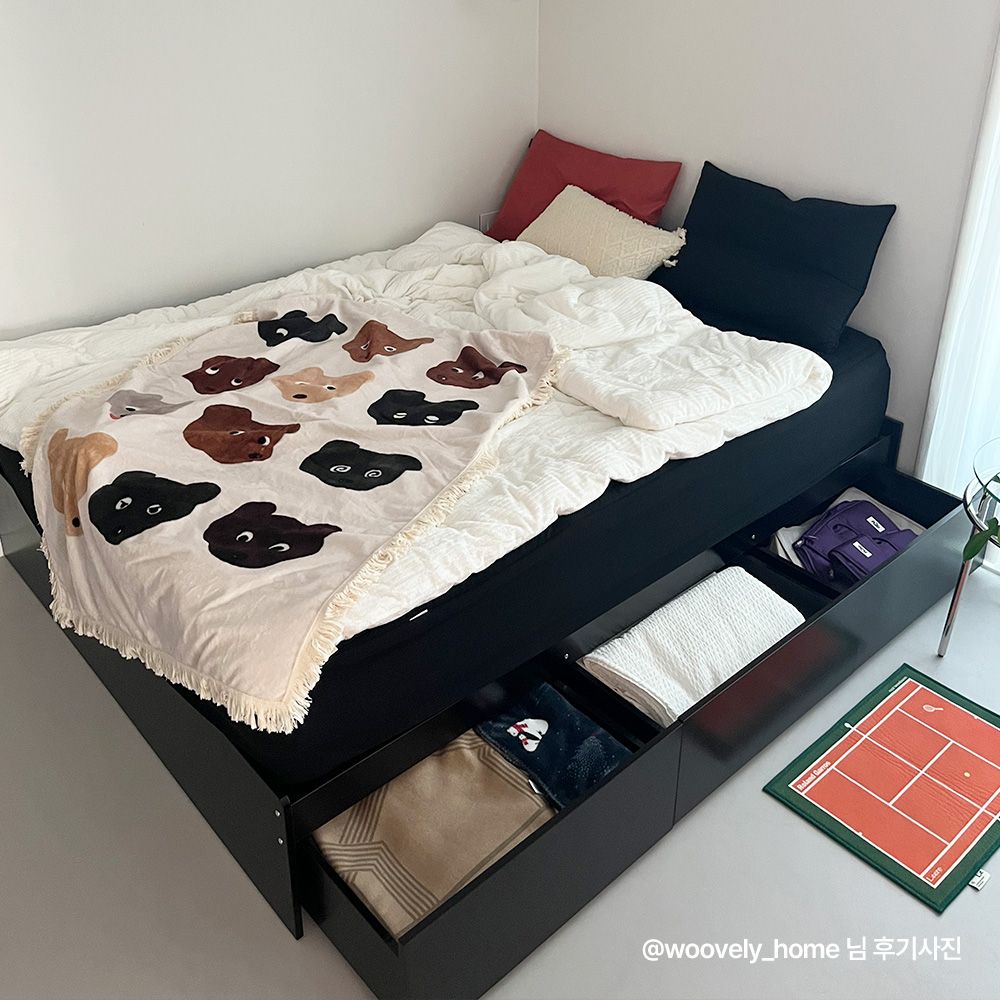 리샘 루이스 멀티 빅서랍 수납침대 SS/Q - 최저가 94,900원