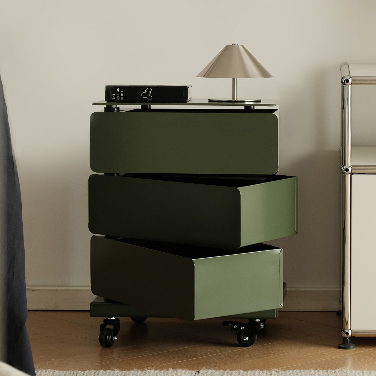 베스트리빙 타워 회전 서랍 3단 트롤리 4colors - 최저가 124,110원