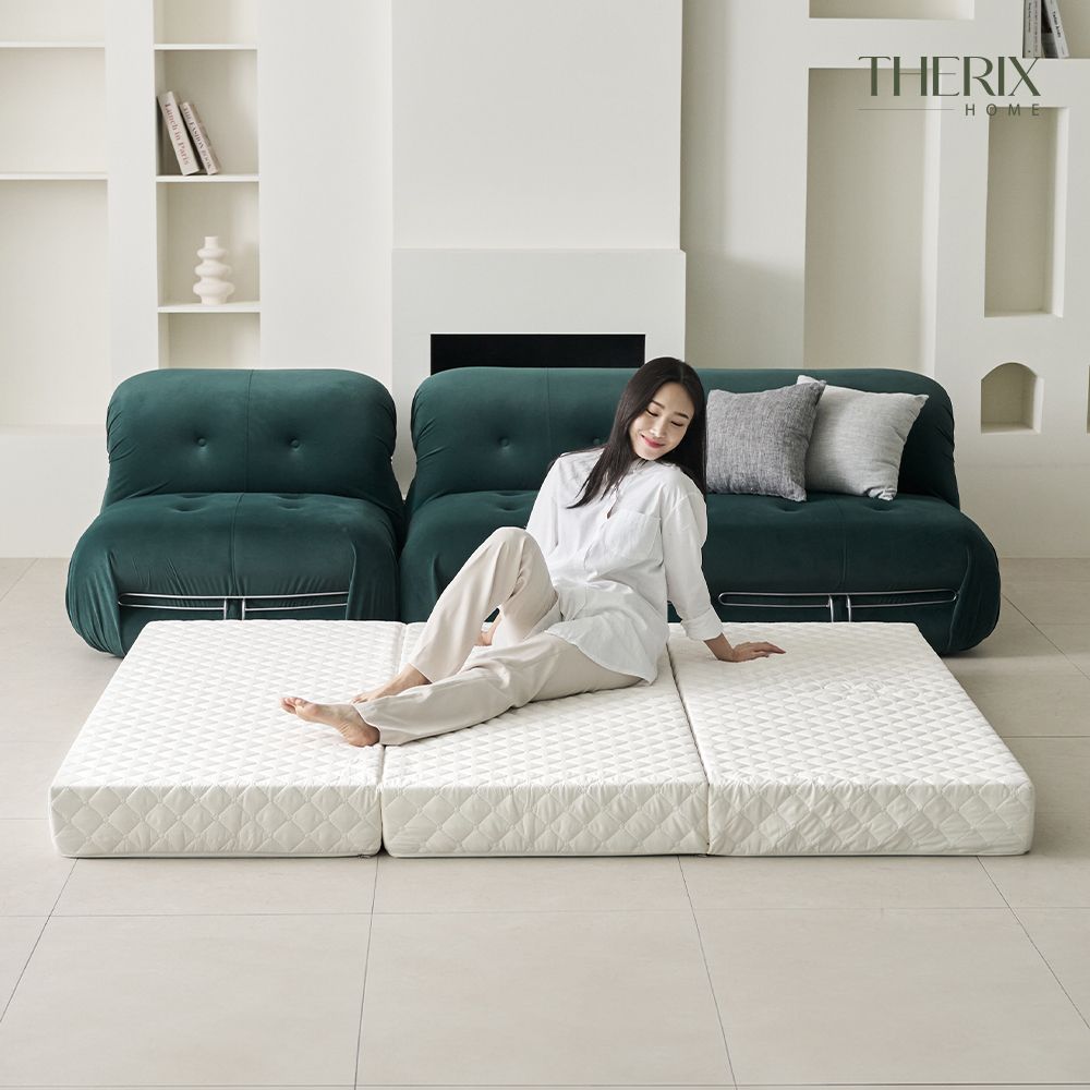 더릭스홈 더릭스홈 3단 접이식 매트리스 - 최저가 115,000원