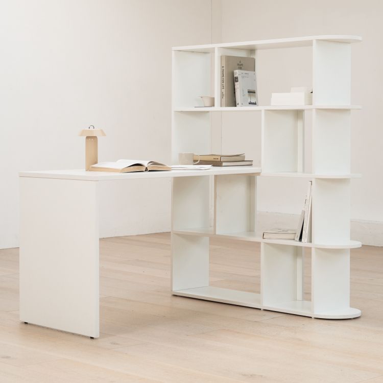 오늘의집 layer 오픈형 파티션 책상/책장세트 - 최저가 154,000원