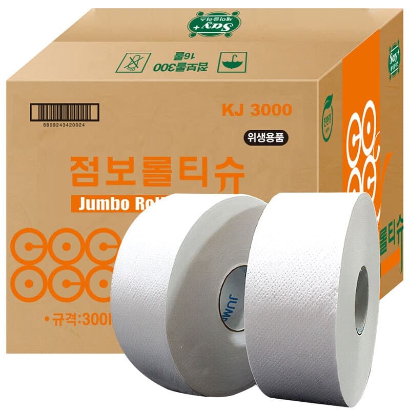 점보롤 친환경 대용량 업소용 휴지 300m 2겹 16롤 가격 추이 올챌린지 점보롤 친환경 대용량 업소용 휴지 300m 2겹 16롤 - 최저가 54,900원