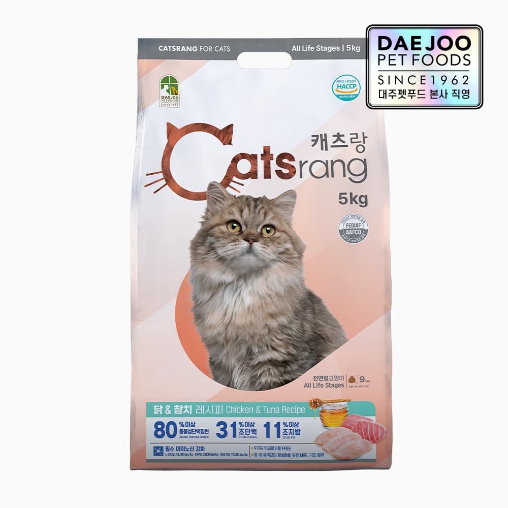 전연령 고양이 건식사료 5kg 가격 추이 캐츠랑 전연령 고양이 건식사료 5kg - 최저가 14,534원