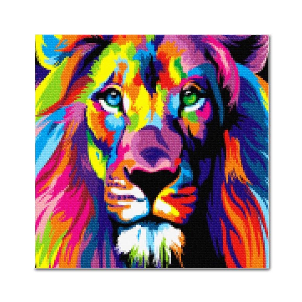 DIY 보석십자수 - 레인보우 사자 BE13 (25x25) 가격 추이 아디코 DIY 보석십자수 - 레인보우 사자 BE13 (25x25) - 최저가 11,900원