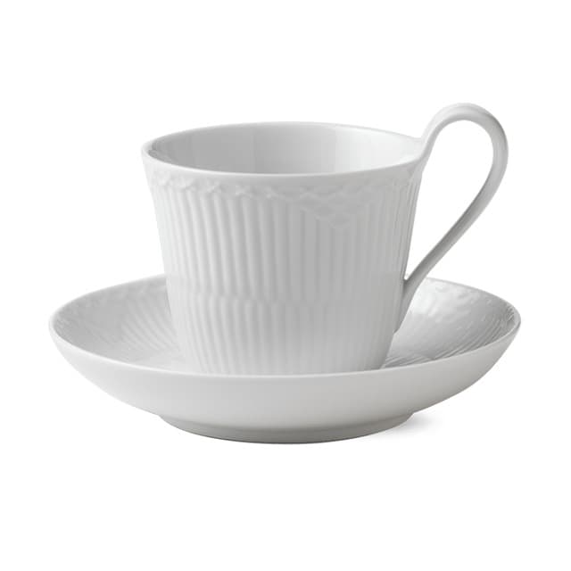 로얄코펜하겐 화이트 플루티드 하프레이스 하이핸들 커피잔세트 250ml 가격 추이 로얄코펜하겐(해외) 로얄코펜하겐 화이트 플루티드 하프레이스 하이핸들 커피잔세트 250ml - 최저가 58,500원