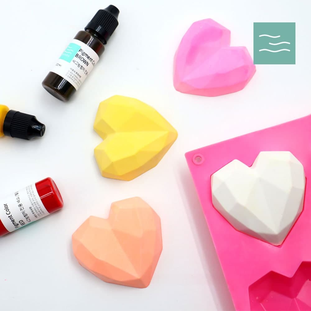 크리스탈하트 석고방향제 만들기 KIT 키트(약 20개 작업가능) 재료 가격 비교 마타바 크리스탈하트 석고방향제 만들기 KIT 키트(약 20개 작업가능) 재료