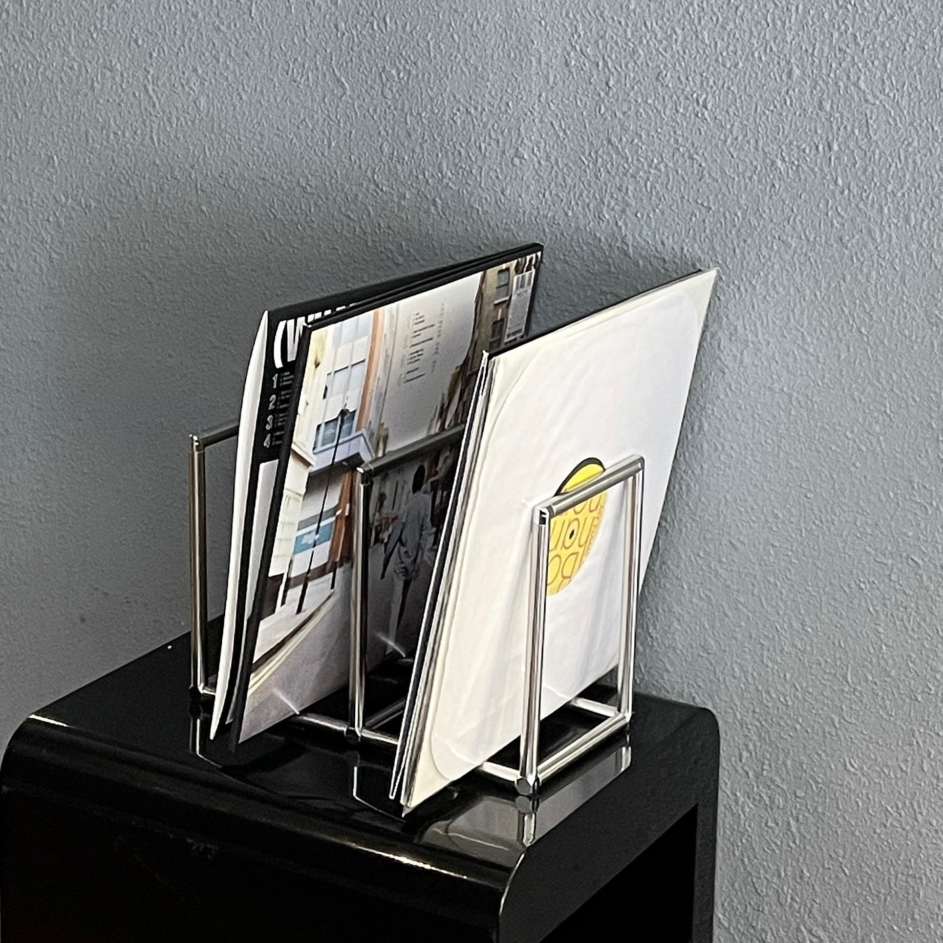 LP수납장 LP거치대 LP진열대 매거진랙 잡지꽂이 큰 책꽂이 2단 가격 비교 모노와이드 LP수납장 LP거치대 LP진열대 매거진랙 잡지꽂이 큰 책꽂이 2단