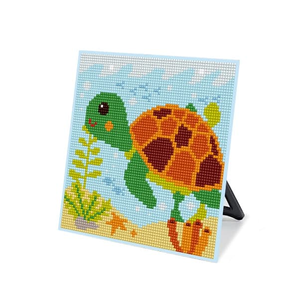 DIY 보석십자수 스탠드형 큐트 20x20cm DS05_(소)거북이의 바닷속탐험 가격 비교 아트홀릭 DIY 보석십자수 스탠드형 큐트 20x20cm DS05_(소)거북이의 바닷속탐험