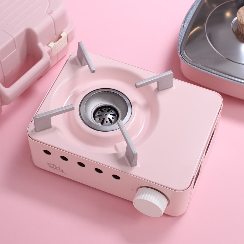 Pink Bloom Mini Plus 핑크블룸미니 플러스 휴대용가스버너 미니버너 가격 비교 썬터치 Pink Bloom Mini Plus 핑크블룸미니 플러스 휴대용가스버너 미니버너