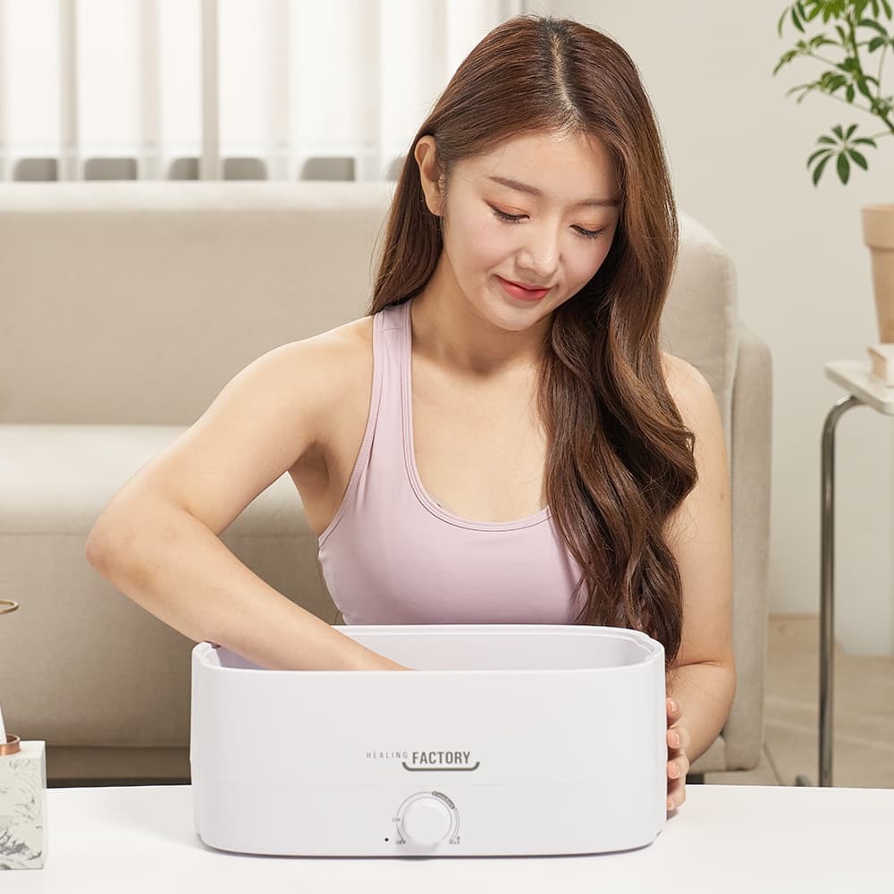 파라핀 베스 PARA9 가정용 원터치 다이얼 파라핀용해기 (왁스6개포함) 가격 비교 힐링팩토리 파라핀 베스 PARA9 가정용 원터치 다이얼 파라핀용해기 (왁스6개포함)