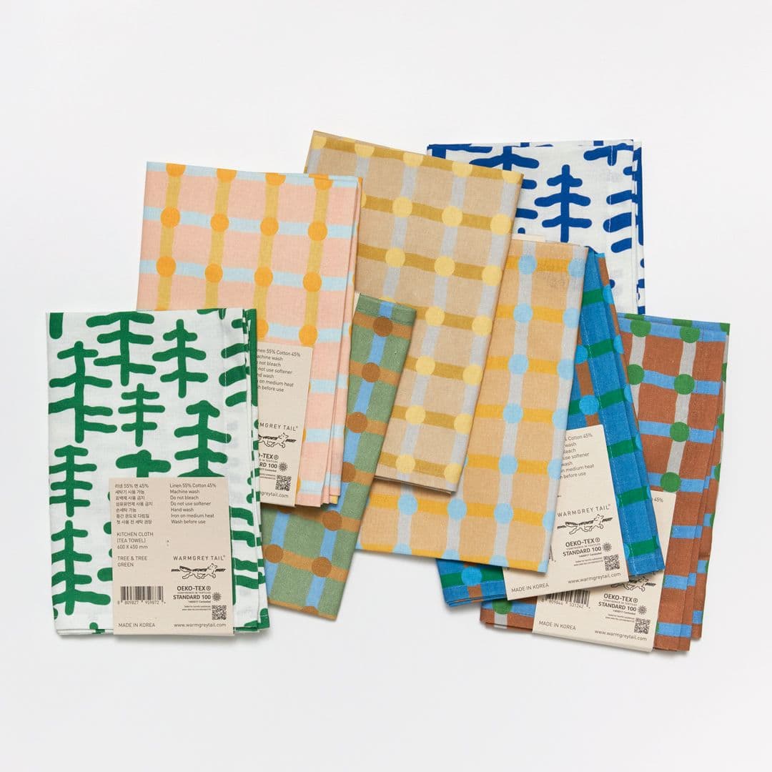 닷체크 키친클로스 (11color) 가격 비교 웜그레이테일 닷체크 키친클로스 (11color)