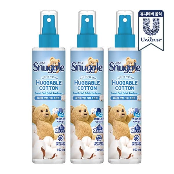 NEW 리뉴얼 스너글 섬유탈취제 150ml x 3개 가격 추이 유니레버 NEW 리뉴얼 스너글 섬유탈취제 150ml x 3개 - 최저가 11,868원