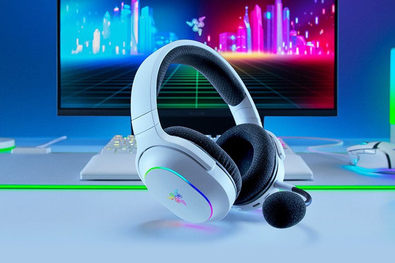 레이저코리아 바라쿠다 Barracuda X Chroma White 무선 게이밍 헤드셋 가격 비교 레이저(RAZER) 레이저코리아 바라쿠다 Barracuda X Chroma White 무선 게이밍 헤드셋