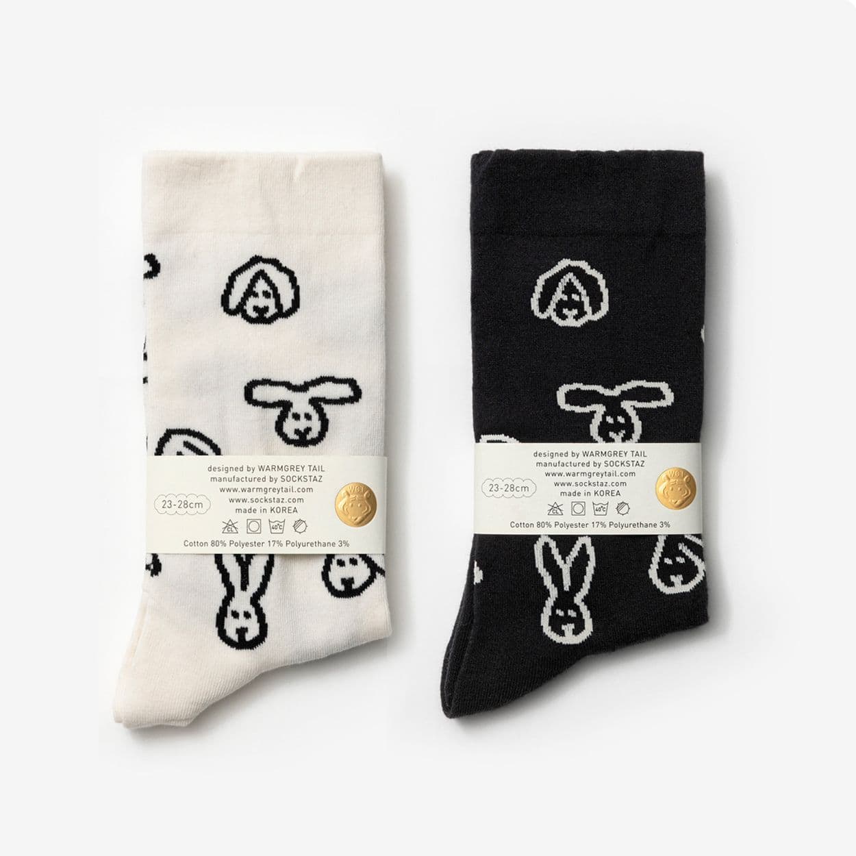 버니버니 양말 (2color) 가격 추이 웜그레이테일 버니버니 양말 (2color) - 최저가 11,400원