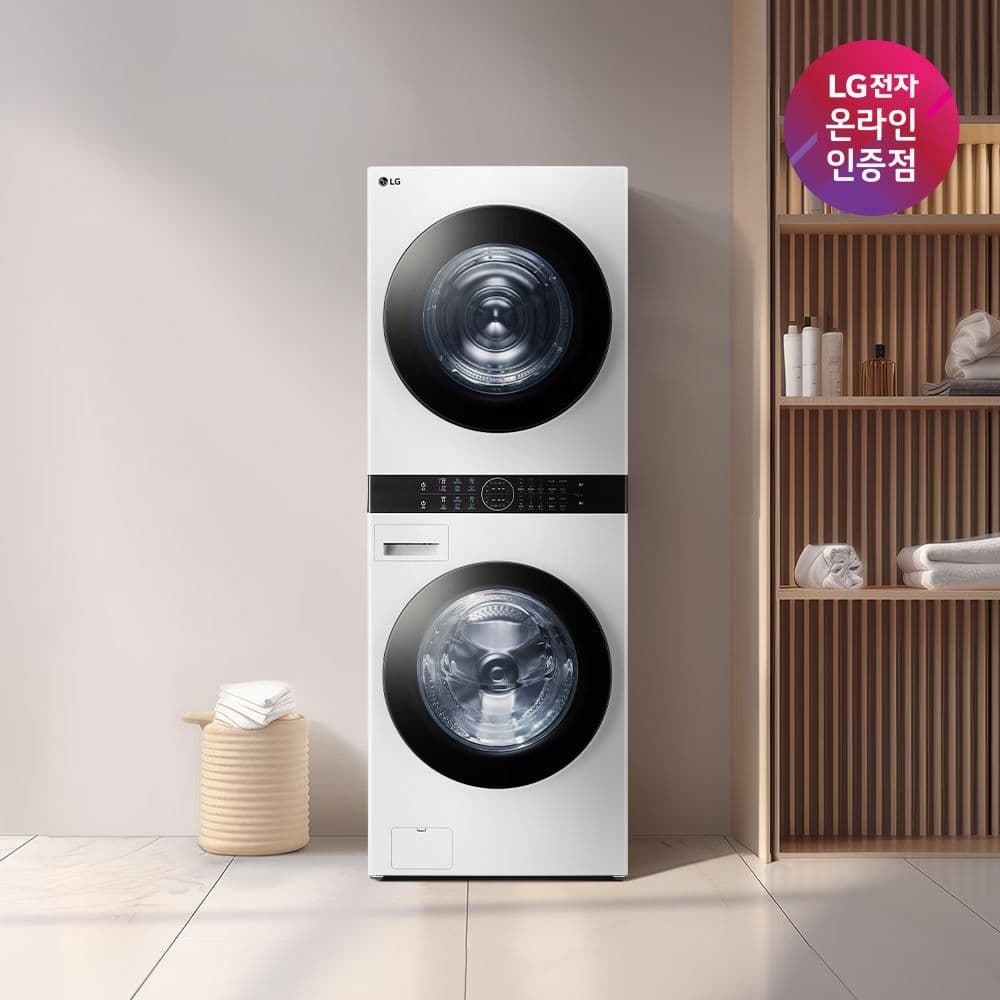 트롬오브제컬렉션 워시타워 W21WAM 세탁24kg 건조21kg 가격 추이 LG전자 트롬오브제컬렉션 워시타워 W21WAM 세탁24kg 건조21kg - 최저가 2,783,340원