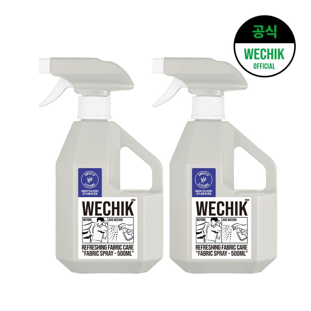 섬유 탈취제 그린티향 500ml 2개 가격 비교 위칙 섬유 탈취제 그린티향 500ml 2개