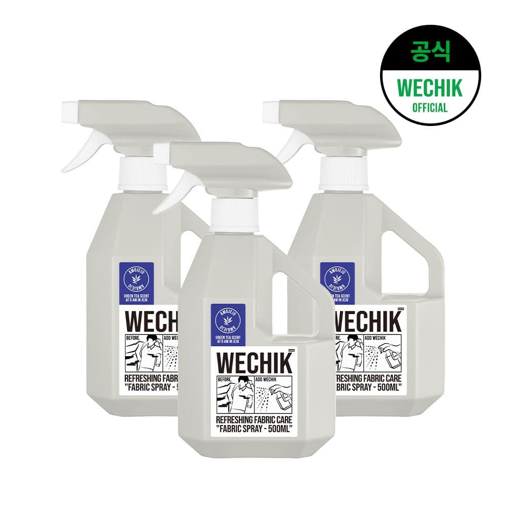 섬유 탈취제 그린티향 500ml 3개 가격 비교 위칙 섬유 탈취제 그린티향 500ml 3개