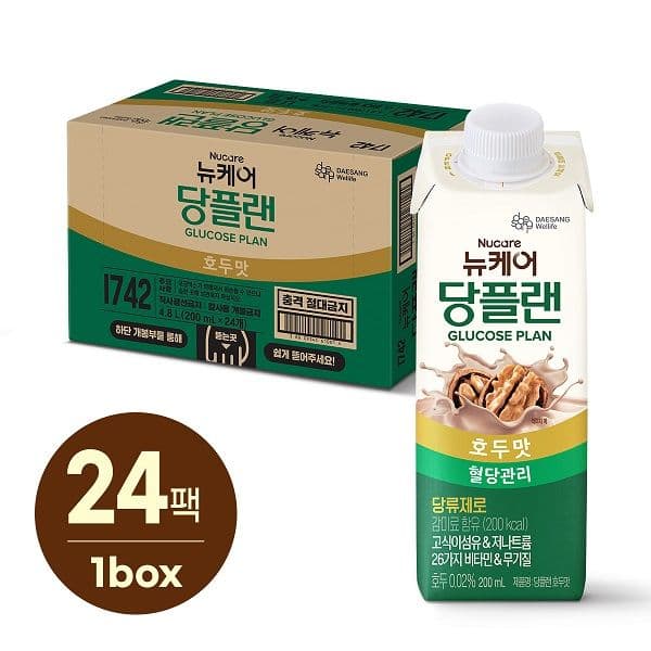 뉴케어 당플랜 호두맛 200mlx24팩 가격 비교 대상웰라이프 뉴케어 당플랜 호두맛 200mlx24팩